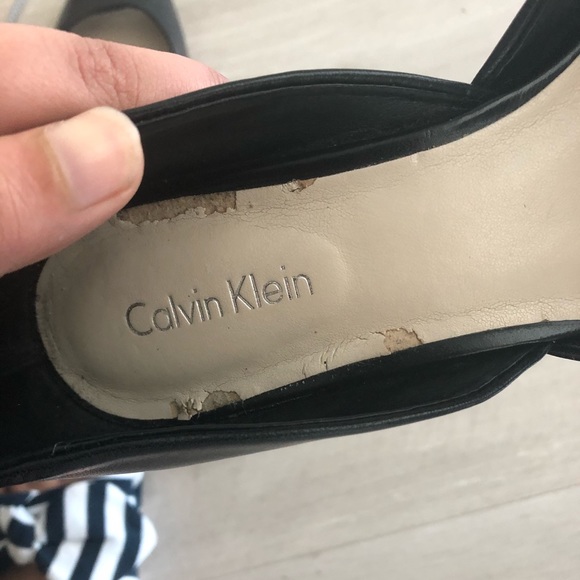 Black Calvin Klein Wedges - Picture 7 of 7